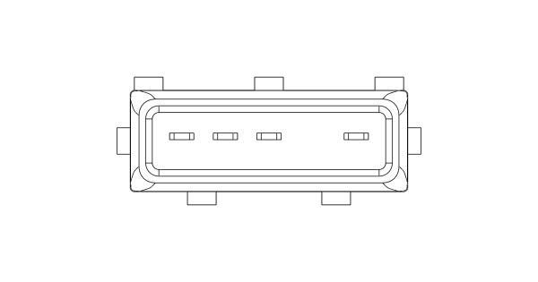 Débitmètre de masse d'air NGK 96181